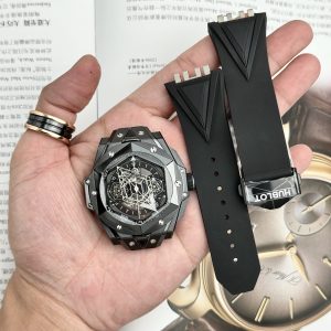 Đồng Hồ Hublot Nam Rep 11 Big Bang Unico Black Ceramic BBF 45mm (1)