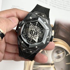 Đồng Hồ Hublot Nam Rep 11 Big Bang Unico Black Ceramic BBF 45mm (1)