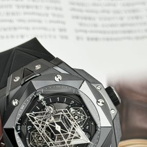 Đồng Hồ Hublot Nam Rep 11 Big Bang Unico Black Ceramic BBF 45mm (1)