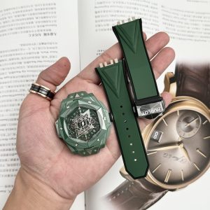 Đồng Hồ Hublot Nam Rep 11 Big Bang Sang Bleu II Green Ceramic BBF 45mm (1)