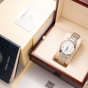 Đồng Hồ Longines Master Collection L2.755.4.78.6 Replica Mặt Trắng 38 (8)