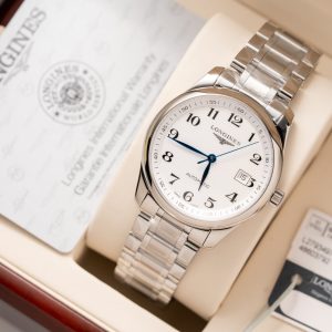 Đồng Hồ Longines Master Collection L2.755.4.78.6 Replica Mặt Trắng 38 (8)