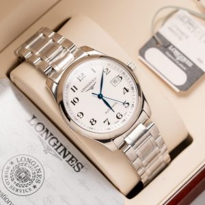 Đồng Hồ Longines Master Collection L2.755.4.78.6 Replica Mặt Trắng 38 (8)