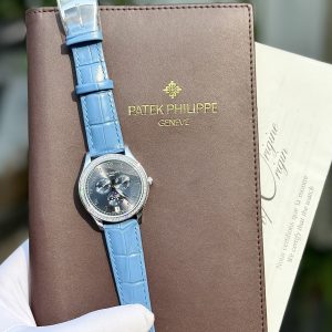 Đồng Hồ Patek Philippe Rep 11 Complications 4947G Màu Xanh Nhạt 38mm (8)