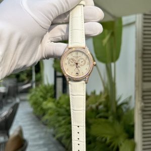 Đồng Hồ Patek Philippe Replica Complications 4947R Dây Da Trắng 38mm (17)