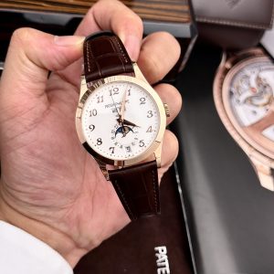 Đồng Hồ Patek Philippe Replica Complications 5396R Nam Dây Da Nâu (5)