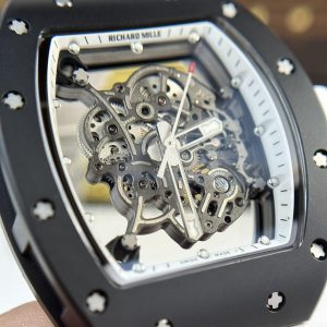 Đồng Hồ Richard Mille RM055 Gốm Đen Bubba Watson Nhà Máy BBR 2024 45mm (1)
