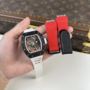 Đồng Hồ Richard Mille RM055 Gốm Đen Bubba Watson Nhà Máy BBR 2024 45mm (1)