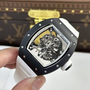 Đồng Hồ Richard Mille RM055 Gốm Đen Bubba Watson Nhà Máy BBR 2024 45mm (1)