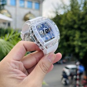 Đồng Hồ Richard Mille RM26-01 Tourbillon Sapphire Gấu Trúc 43mm (1)