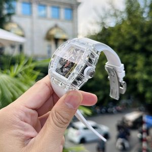 Đồng Hồ Richard Mille RM26-01 Tourbillon Sapphire Gấu Trúc 43mm (1)