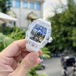 Đồng Hồ Richard Mille RM26-01 Tourbillon Sapphire Gấu Trúc 43mm (1)