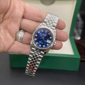 Đồng Hồ Rolex DateJust 126234 Mặt Số Xanh Blue Nhà Máy VS 36mm (1)