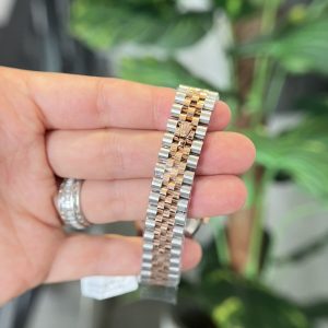 Đồng Hồ Rolex DateJust Nữ Bọc Vàng Dây Demi Nhà Máy GM Tốt Nhất (1)