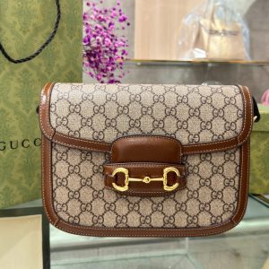 Túi Xách Gucci 1955 Horsebit Shoulder Bag Like Auth 25cmm (1)
