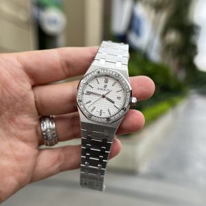 Đồng Hồ Audemars Piguet Royal Oak Chế Tác Dây Kim Loại Nữ 34mm (1)