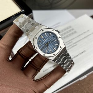 Đồng Hồ Audemars Piguet Royal Oak Replica Cao Cấp Mặt Xanh 34mm