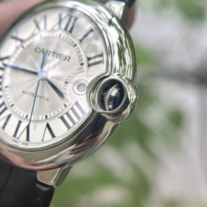 Đồng Hồ Cartier Ballon Bleu Nam Dây Da Máy Cơ Nhà Máy AF 42mm (2)