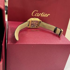 Đồng Hồ Cartier Nam Replica 11 Santos WHSA0031 Máy Pin Thuỵ Sỹ 31x43mm (2)