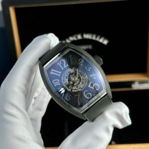 Đồng Hồ Franck Muller Grand Central Tourbillon Vỏ Carbon Cao Cấp Nhất
