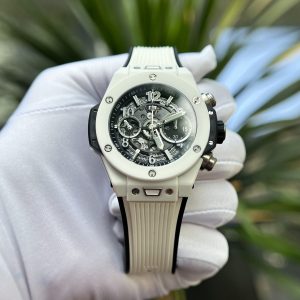Đồng Hồ Hublot Big Bang Unico Gốm Trắng Nhà Máy BBF 42mm (1)