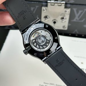 Đồng Hồ Hublot Rep 11 Classic Fusion Ceramic Đính Đá Swarovski Tinh Chỉnh 42mm (1)