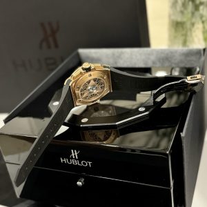 Đồng Hồ Hublot Replica 11 Big Bang Sang Bleu ll King Gold Mặt Đen BBF 45mm (2)
