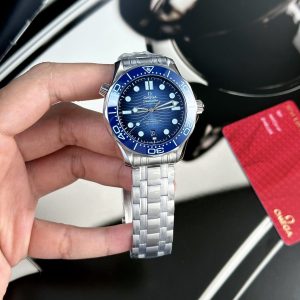Đồng Hồ Omega Chế Tác Seamaster Summer Blue Nhà Máy VS 42mm