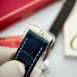 Đồng Hồ Omega Replica 11 Speedmaster Co-Axial Moonphase Màu Xanh Dương 44mm (2)