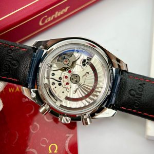 Đồng Hồ Omega Replica 11 Speedmaster Co-Axial Moonphase Màu Xanh Dương 44mm (2)