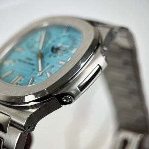 Đồng Hồ Patek Philippe Nautilus 5712 Tiffany & Co Replica 11 Dây Kim Loại 40mm (2)