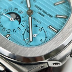 Đồng Hồ Patek Philippe Nautilus 5712 Tiffany & Co Replica 11 Dây Kim Loại 40mm (2)