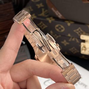 Đồng Hồ Patek Philippe Nautilus 7010 Replica 11 Nữ Mặt Trắng GR Factory 32mm (2)