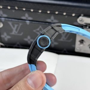 Đồng Hồ Richard Mille Chế Tác RM35-02 Vỏ Full Carbon Màu Xanh Dương BBR 44mm (2)