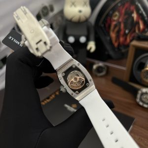Đồng Hồ Richard Mille RM007 Rep 11 Nữ Màu Trắng Mặt Xà Cừ 36mm (1)