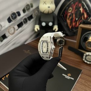 Đồng Hồ Richard Mille RM007 Rep 11 Nữ Màu Trắng Mặt Xà Cừ 36mm (1)