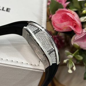 Đồng Hồ Richard Mille RM007 Replica 11 Màu Đen Nữ Đính Đá 36mm (1)