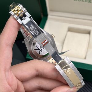 Đồng Hồ Rolex Chế Tác DateJust Nam Bọc Vàng Thật 18K Mặt MOP GM Factory 41mm (1)
