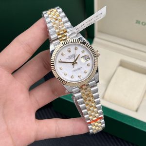 Đồng Hồ Rolex Chế Tác DateJust Nam Bọc Vàng Thật 18K Mặt MOP GM Factory 41mm (1)