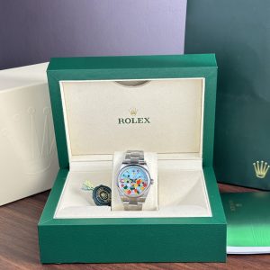 Đồng Hồ Rolex Chế Tác Oyster Perpetual 124300 Họa Tiết Celebration Nhà Máy Clean 36mm (2)