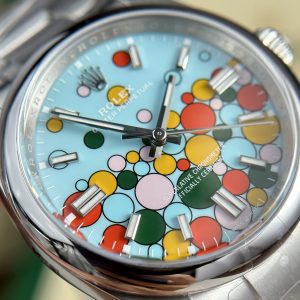 Đồng Hồ Rolex Chế Tác Oyster Perpetual 124300 Họa Tiết Celebration Nhà Máy Clean 36mm (2)