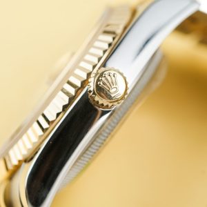 Đồng Hồ Rolex Nam Rep 11 DateJust 126233 Mặt Số Vàng Champagne Bọc Vàng Thật 36mm (2)