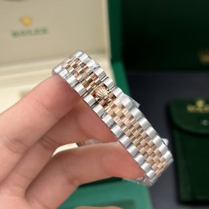 Đồng Hồ Rolex Nữ Rep 11 DateJust Mặt MOP Bọc Vàng Hồng 18K GM Factory 31mm (2)