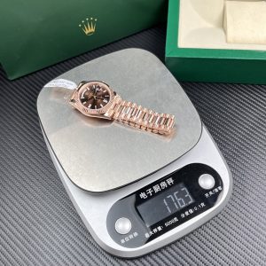 Đồng Hồ Rolex Rep 11 Day-Date Mặt Chocolate Bọc Vàng 18K Trọng Lượng 177gram GM Factory 40mm (1)