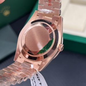 Đồng Hồ Rolex Rep 11 Day-Date Mặt Chocolate Bọc Vàng 18K Trọng Lượng 177gram GM Factory 40mm (1)