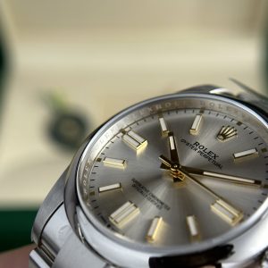 Đồng Hồ Rolex Replica 11 Oyster Perpetual 124300 Mặt Số Bạc Clean Factory 41mm (2)