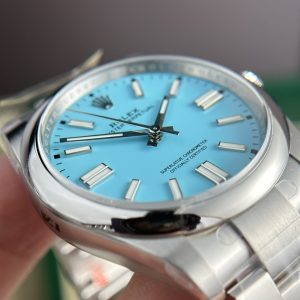 Đồng Hồ Rolex Replica 11 Oyster Perpetual 124300 Mặt Xanh Băng Nhà Máy Clean 41mm (2)