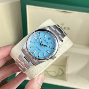 Đồng Hồ Rolex Replica 11 Oyster Perpetual 124300 Mặt Xanh Băng Nhà Máy Clean 41mm (2)