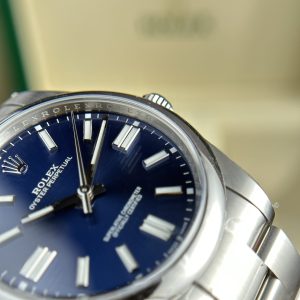 Đồng Hồ Rolex Replica 11 Oyster Perpetual 124300 Mặt Xanh Blue Clean Factory 41mm (2)