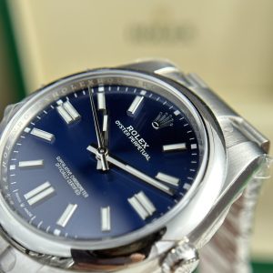 Đồng Hồ Rolex Replica 11 Oyster Perpetual 124300 Mặt Xanh Blue Clean Factory 41mm (2)